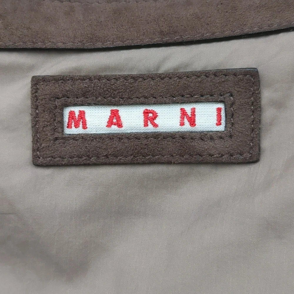Marni Large Suede Bag